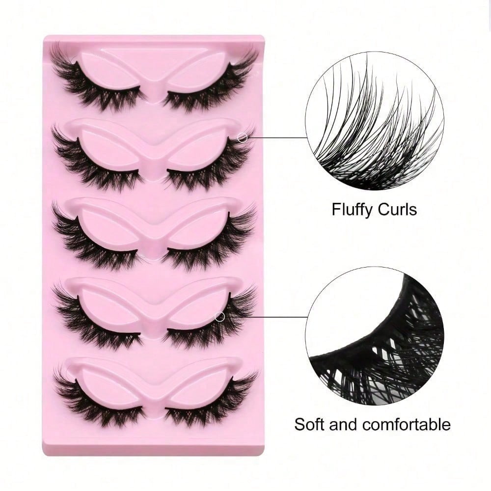 Russian Strip Lashes 5/20 Pair – обзор и цена Eyelash Extension Review