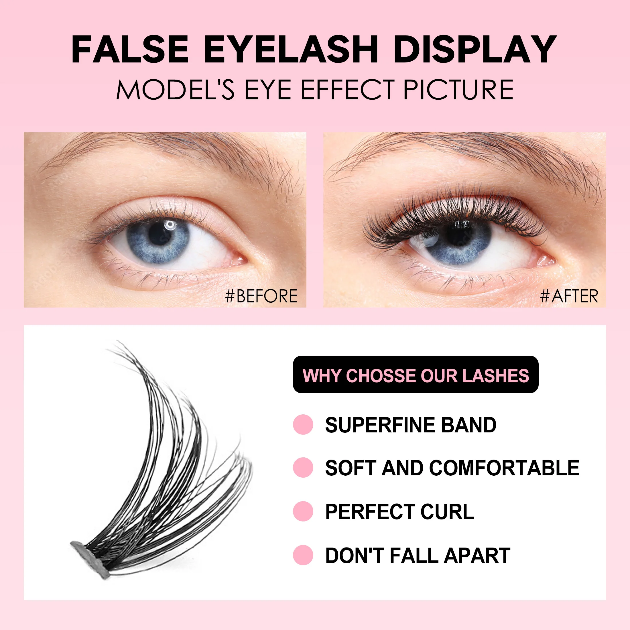 DIY Lashes Extension Kit Eyela – обзор и цена Eyelash Extension London