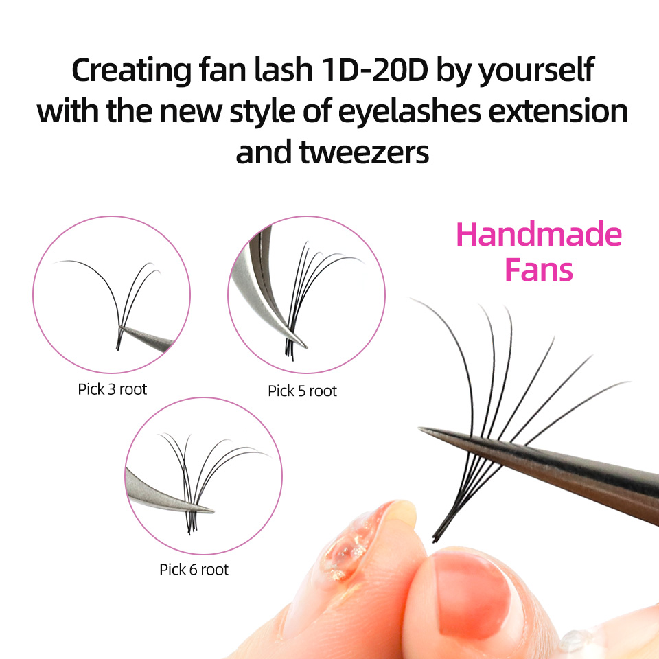 RUJADE 5 Cases/Lot False Eyela – обзор и цена Eyelash Extension Review