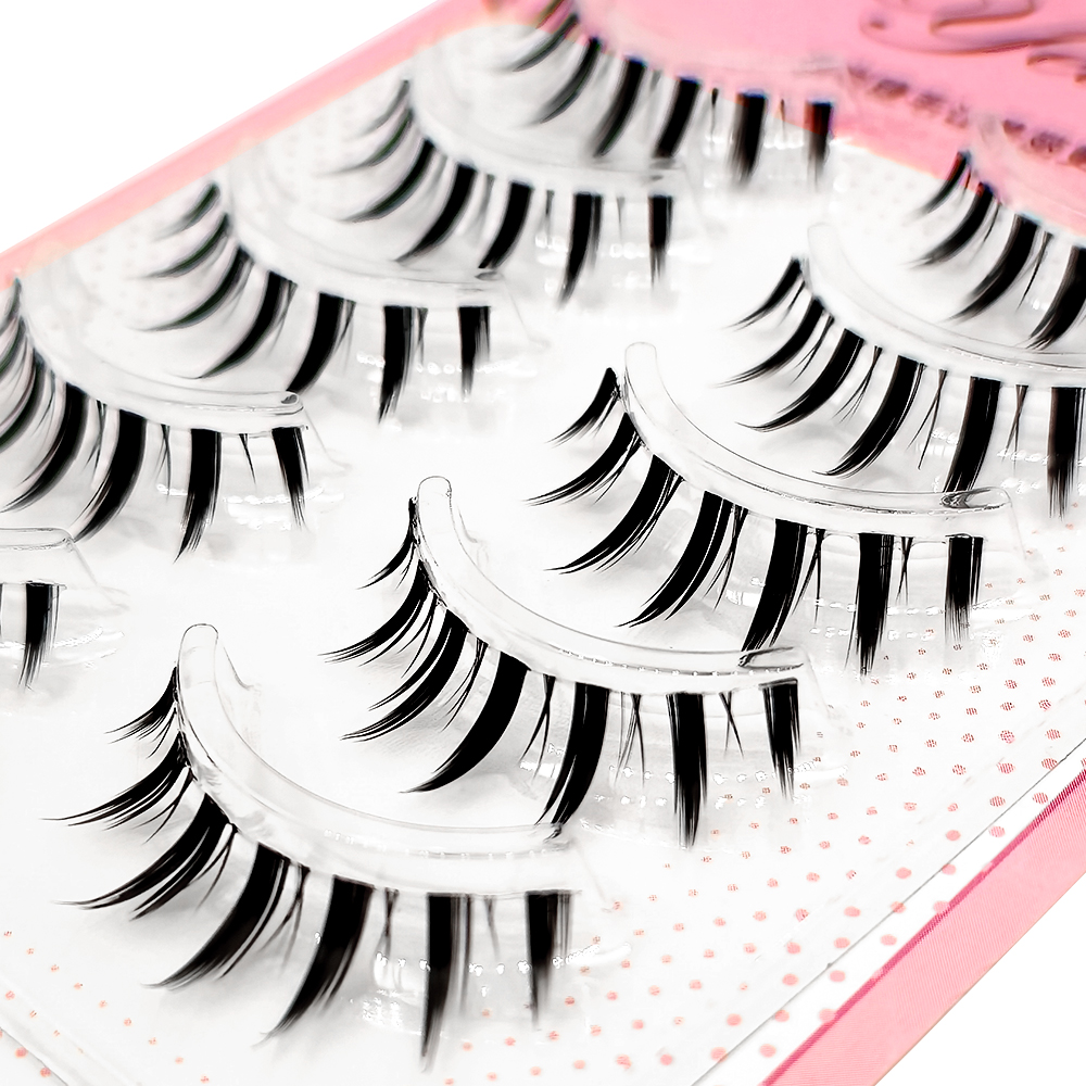 Yelix 5 Pairs False Eyelashes  – обзор и цена Eyelash Extension Japanese Style
