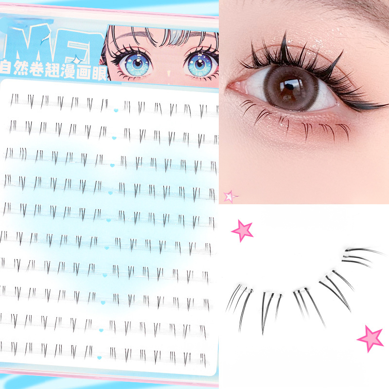 Self Adhesive Bottom Lashes No – обзор и цена Eyelash Extension Korean