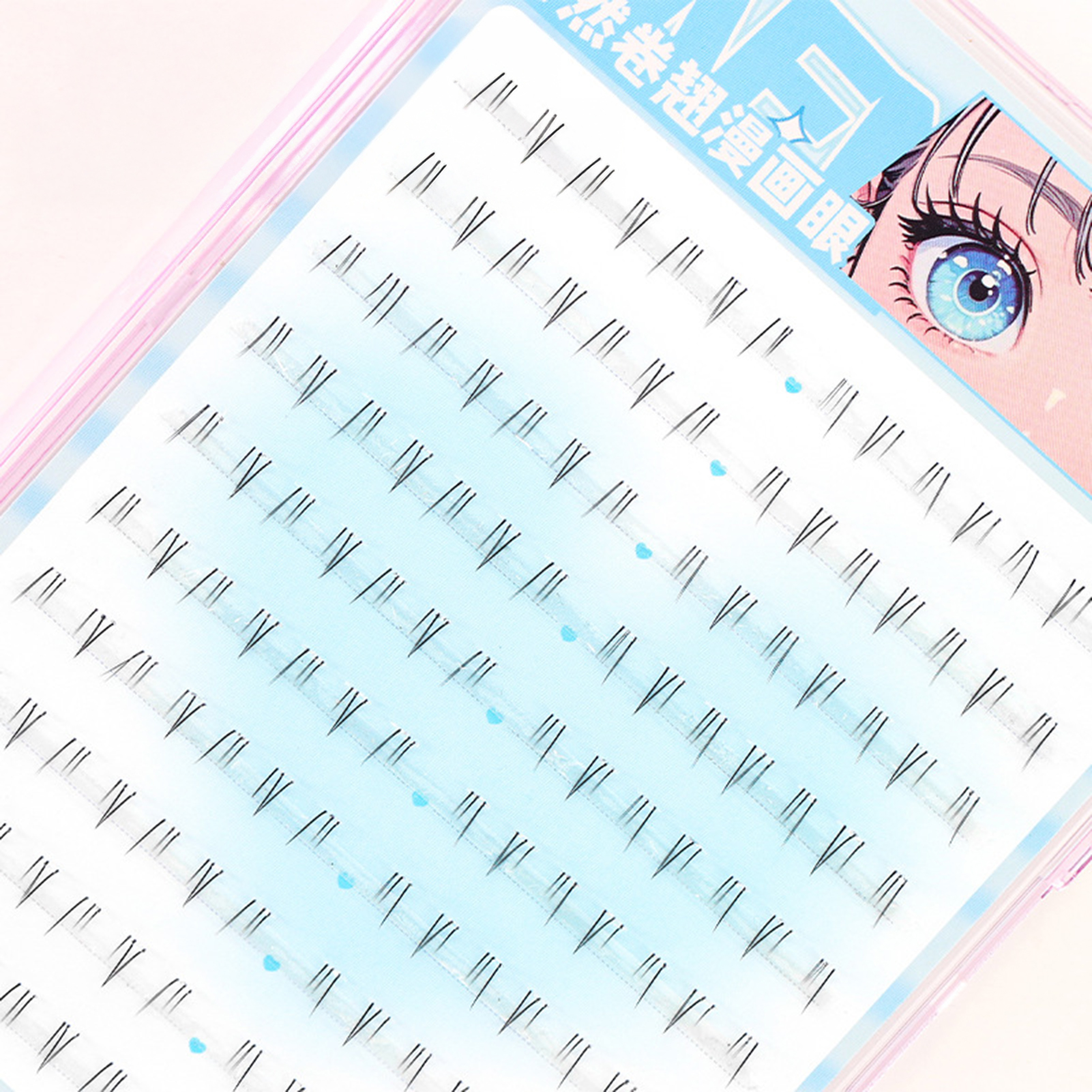 Self Adhesive Bottom Lashes No – обзор и цена Eyelash Extension Korean