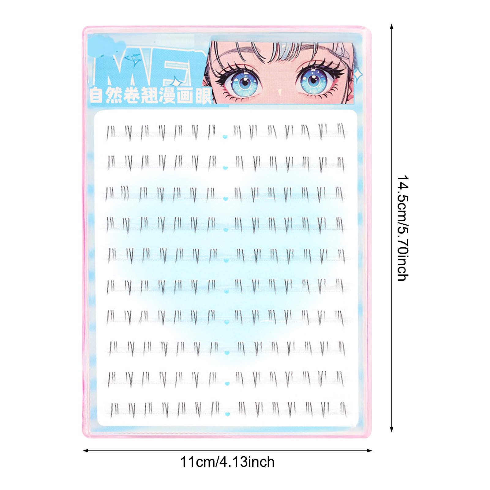 Self Adhesive Bottom Lashes No – обзор и цена Eyelash Extension Korean